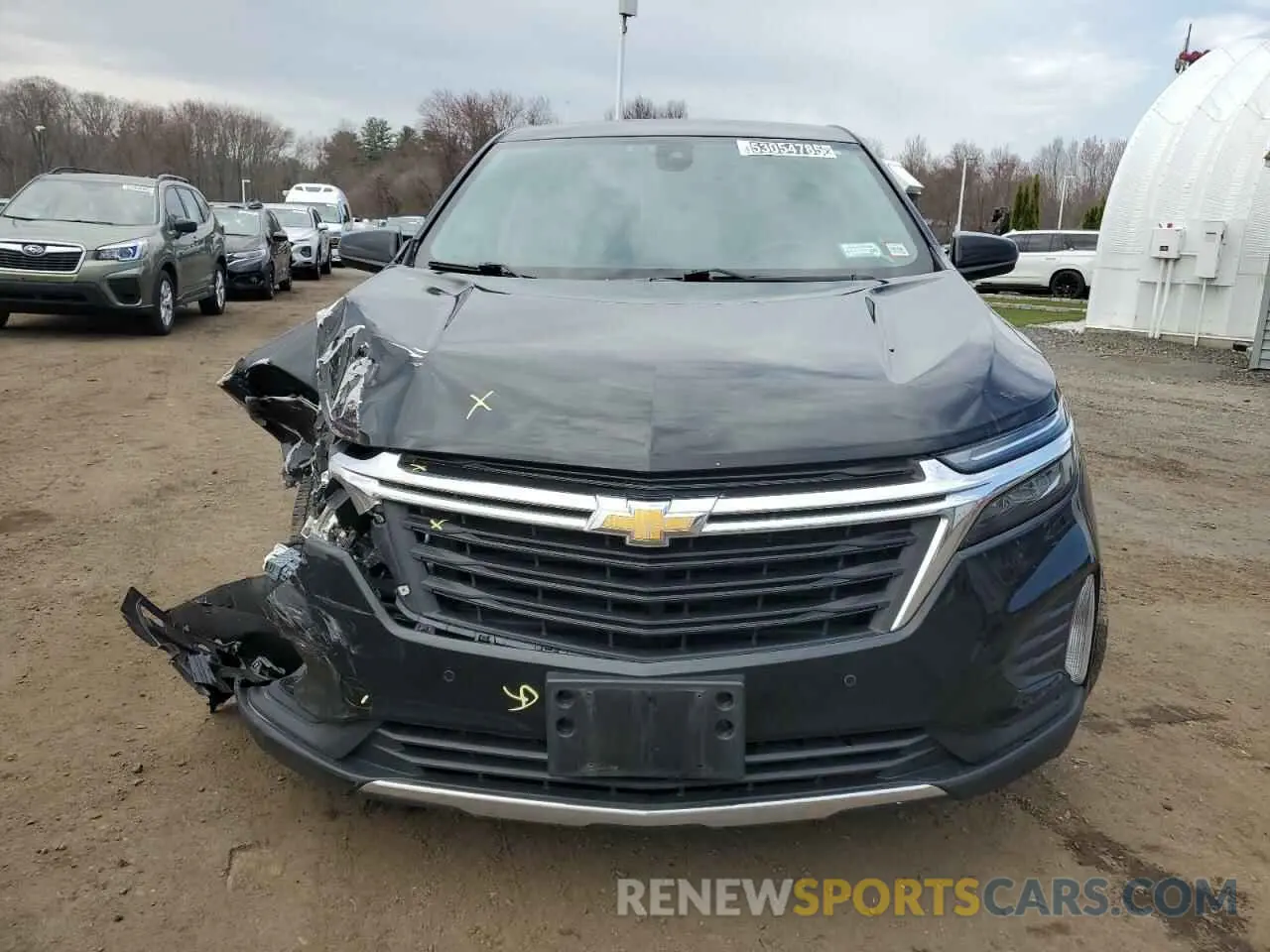 5 fotografías del automóvil dañado 3GNAXUEG5RL130683 CHEVROLET EQUINOX 2024