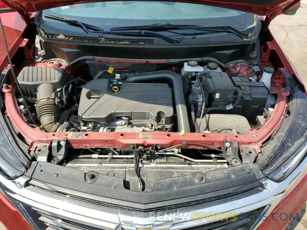 11 fotografías del automóvil dañado 3GNAXUEG5RL252623 CHEVROLET EQUINOX 2024