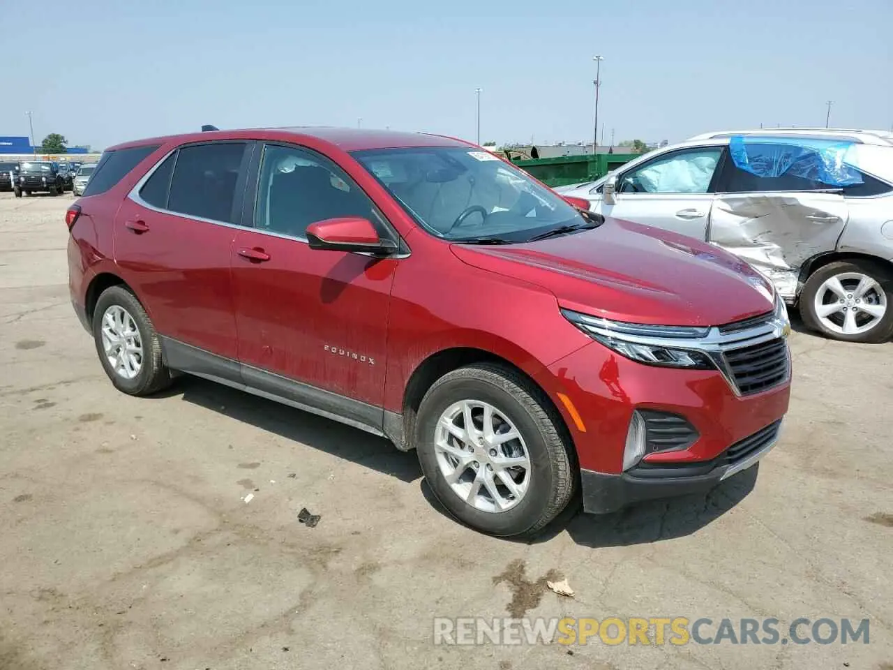 4 fotografías del automóvil dañado 3GNAXUEG5RL252623 CHEVROLET EQUINOX 2024