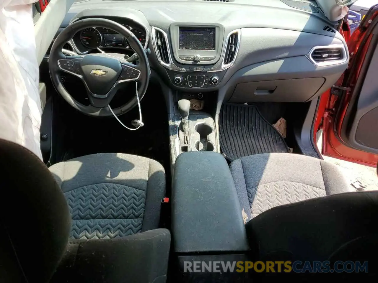 8 fotografías del automóvil dañado 3GNAXUEG5RL252623 CHEVROLET EQUINOX 2024