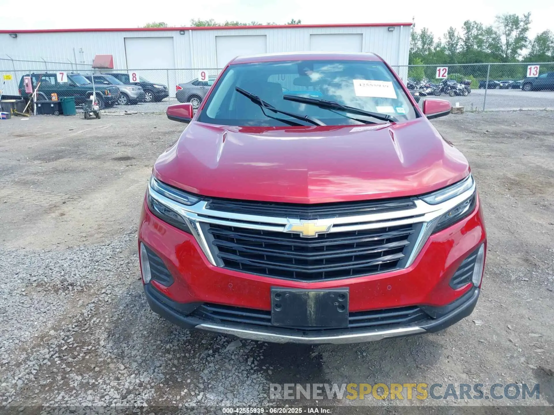 12 fotografías del automóvil dañado 3GNAXUEG5RS149644 CHEVROLET EQUINOX 2024
