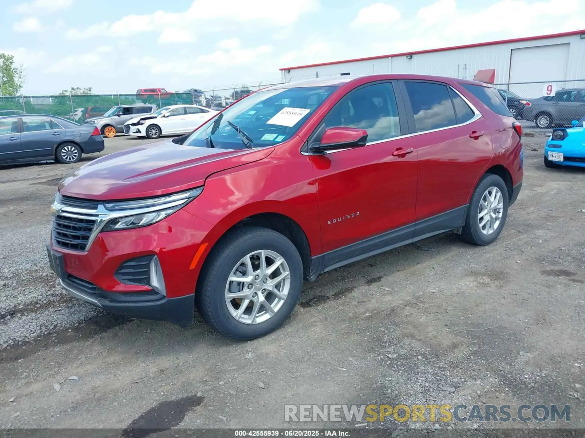 2 fotografías del automóvil dañado 3GNAXUEG5RS149644 CHEVROLET EQUINOX 2024