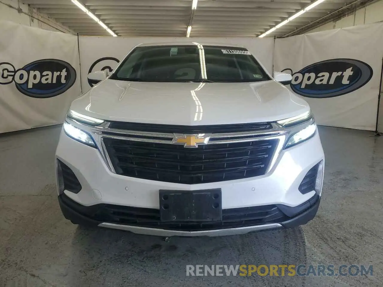 5 fotografías del automóvil dañado 3GNAXUEG5RS241546 CHEVROLET EQUINOX 2024