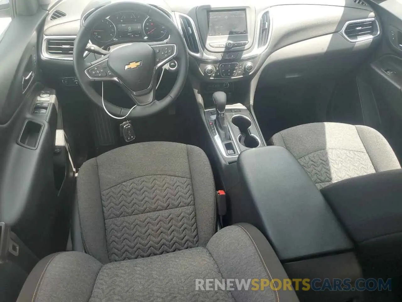 8 fotografías del automóvil dañado 3GNAXUEG5RS241546 CHEVROLET EQUINOX 2024