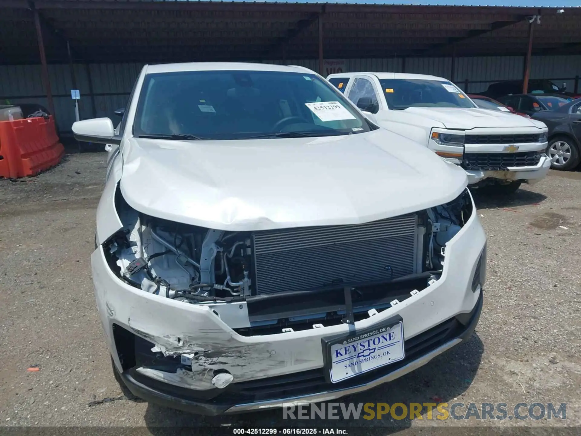 11 fotografías del automóvil dañado 3GNAXUEG5RS242115 CHEVROLET EQUINOX 2024