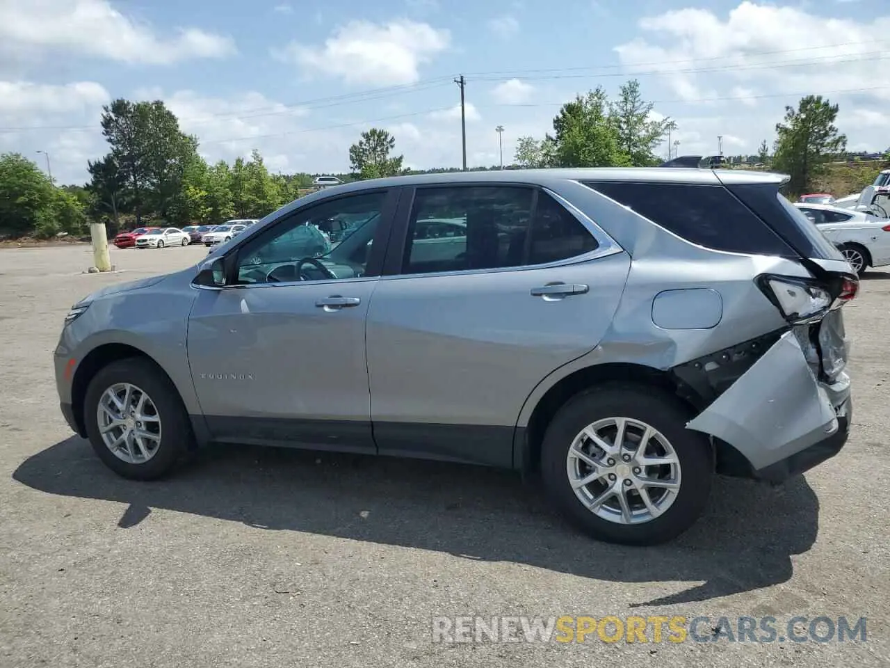2 fotografías del automóvil dañado 3GNAXUEG6RL249004 CHEVROLET EQUINOX 2024