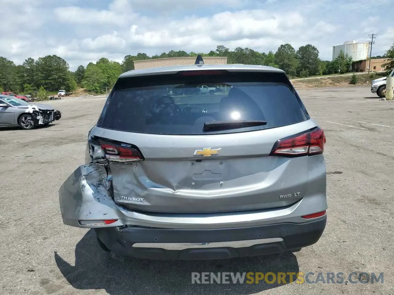 6 fotografías del automóvil dañado 3GNAXUEG6RL249004 CHEVROLET EQUINOX 2024