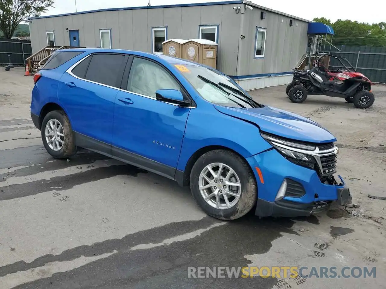 4 fotografías del automóvil dañado 3GNAXUEG6RL256180 CHEVROLET EQUINOX 2024