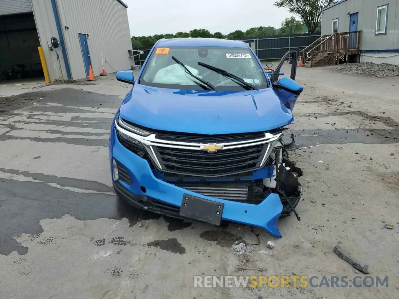 5 fotografías del automóvil dañado 3GNAXUEG6RL256180 CHEVROLET EQUINOX 2024