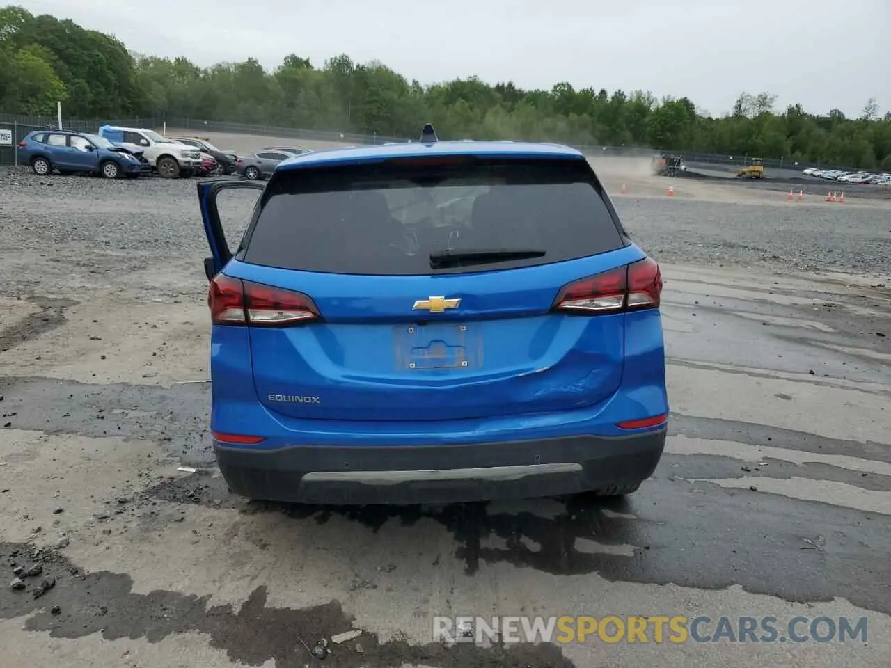 6 fotografías del automóvil dañado 3GNAXUEG6RL256180 CHEVROLET EQUINOX 2024