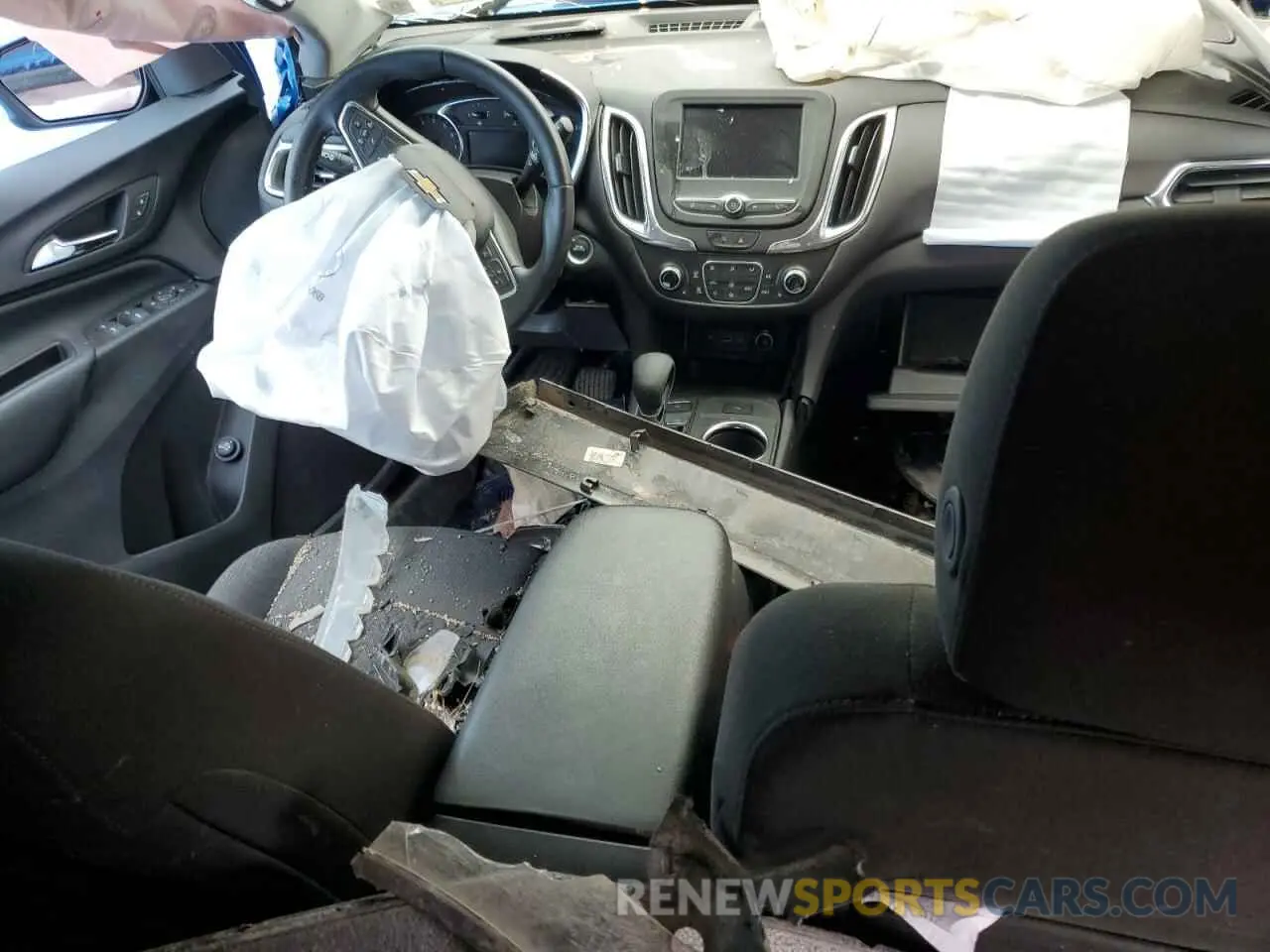 8 fotografías del automóvil dañado 3GNAXUEG6RL256180 CHEVROLET EQUINOX 2024