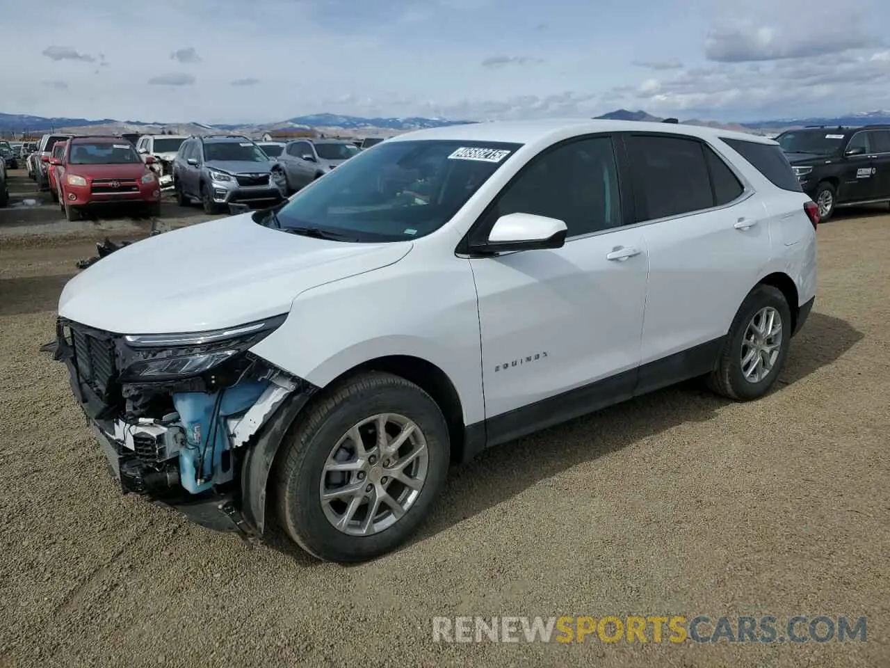 1 fotografías del automóvil dañado 3GNAXUEG6RL329838 CHEVROLET EQUINOX 2024