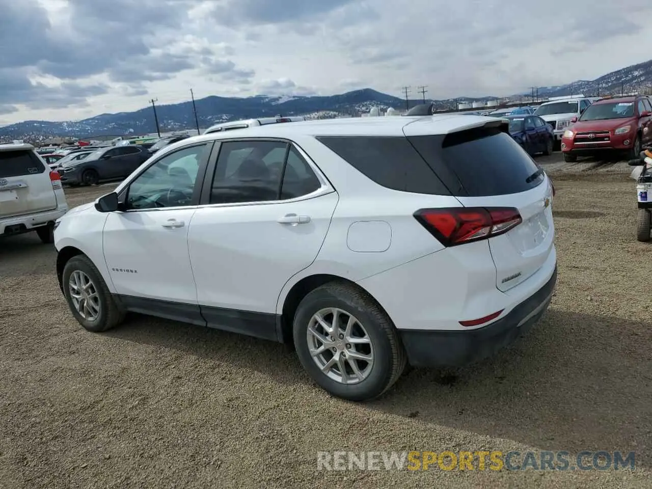 2 fotografías del automóvil dañado 3GNAXUEG6RL329838 CHEVROLET EQUINOX 2024