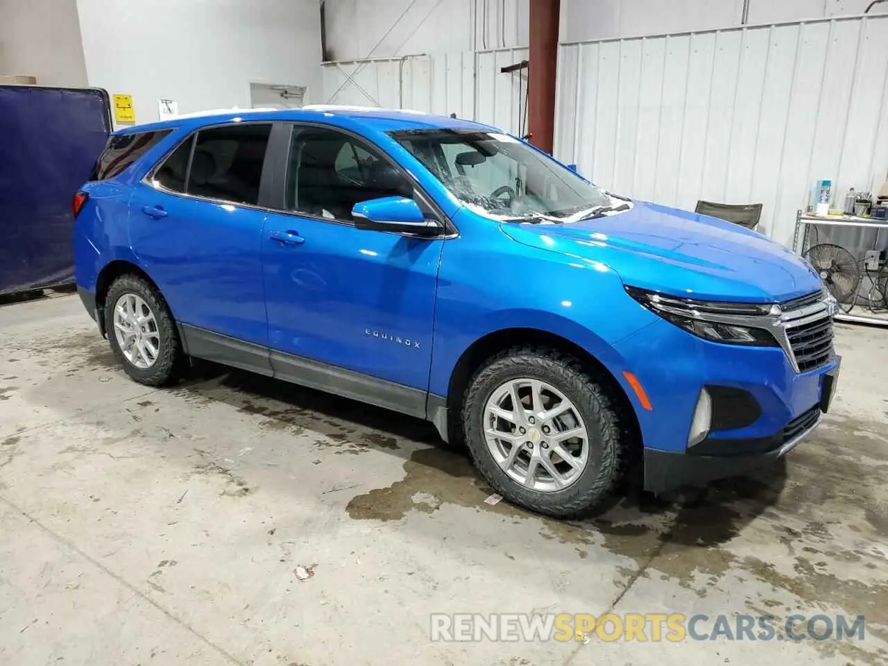4 fotografías del automóvil dañado 3GNAXUEG6RS106009 CHEVROLET EQUINOX 2024