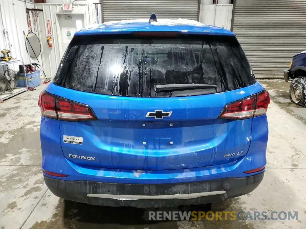 6 fotografías del automóvil dañado 3GNAXUEG6RS106009 CHEVROLET EQUINOX 2024