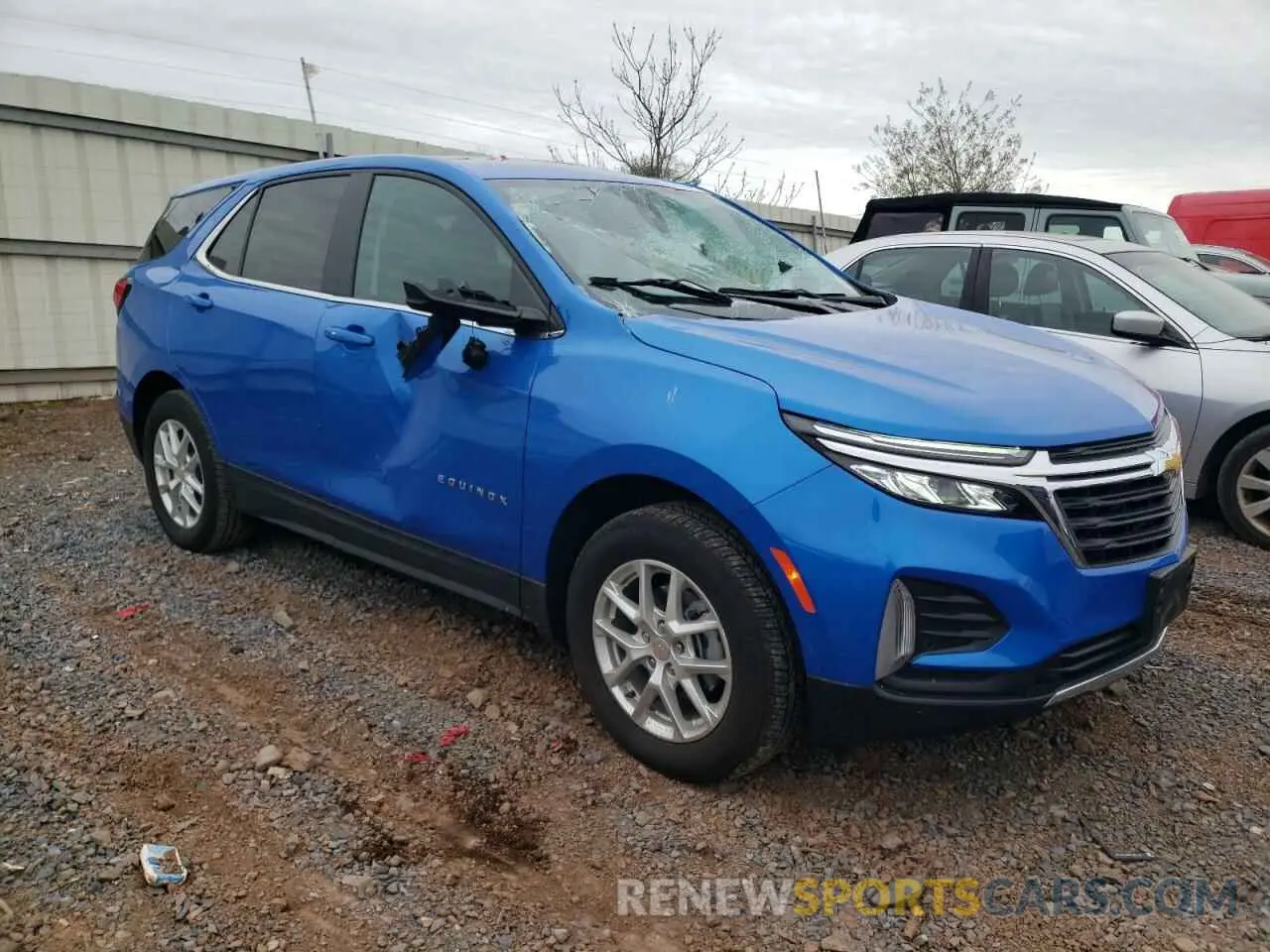 4 fotografías del automóvil dañado 3GNAXUEG6RS122002 CHEVROLET EQUINOX 2024
