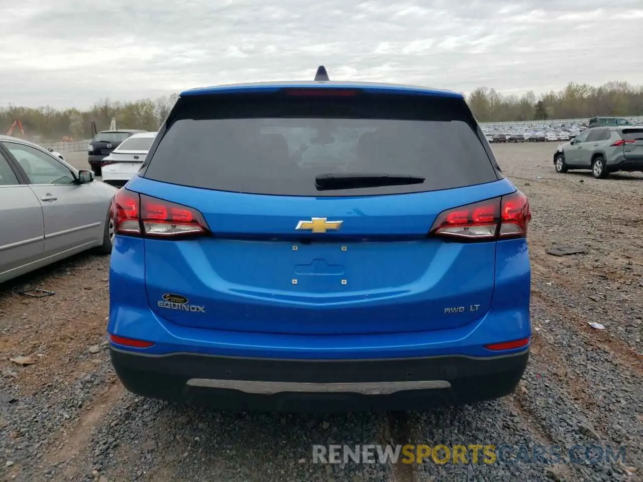 6 fotografías del automóvil dañado 3GNAXUEG6RS122002 CHEVROLET EQUINOX 2024
