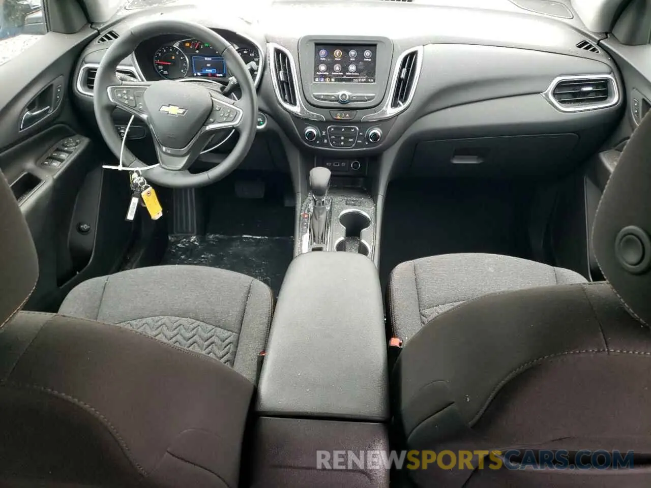 8 fotografías del automóvil dañado 3GNAXUEG6RS122002 CHEVROLET EQUINOX 2024