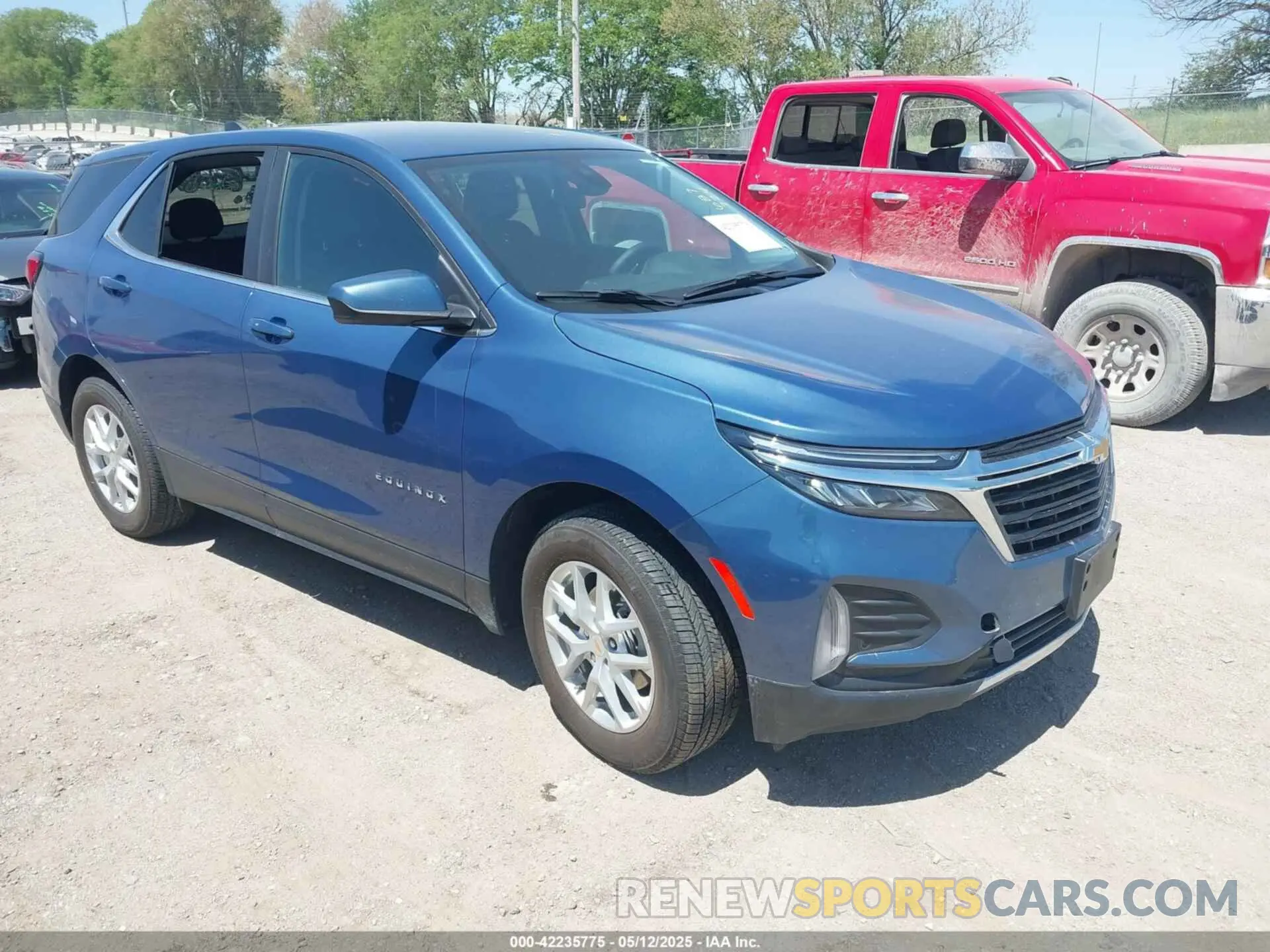 1 fotografías del automóvil dañado 3GNAXUEG7RL118485 CHEVROLET EQUINOX 2024