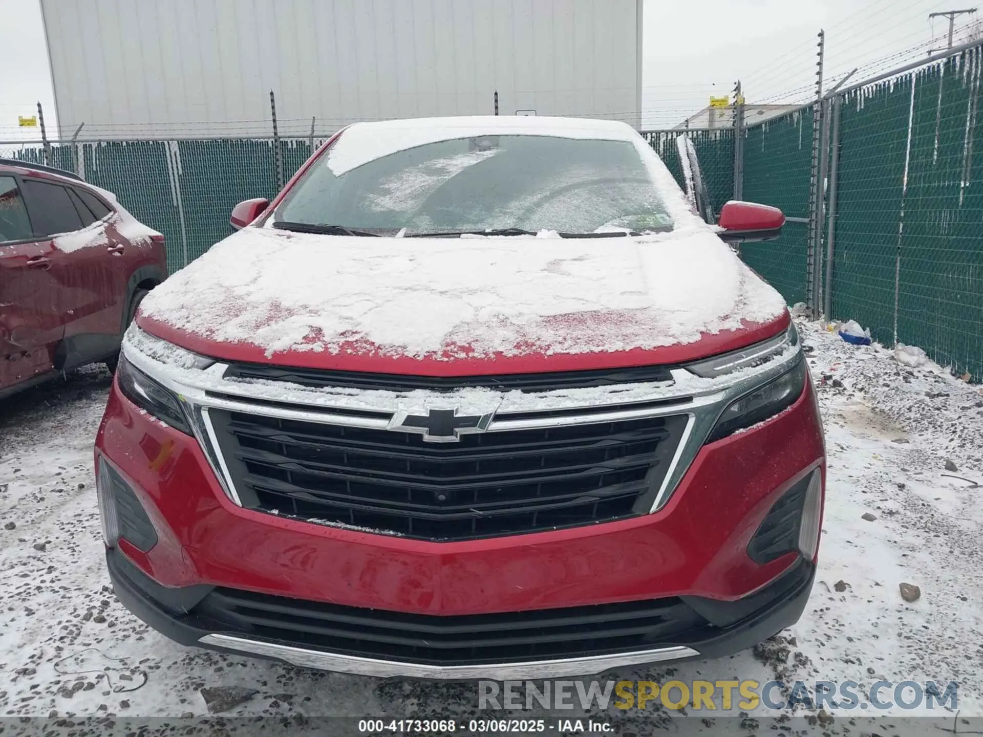 13 fotografías del automóvil dañado 3GNAXUEG7RL177665 CHEVROLET EQUINOX 2024
