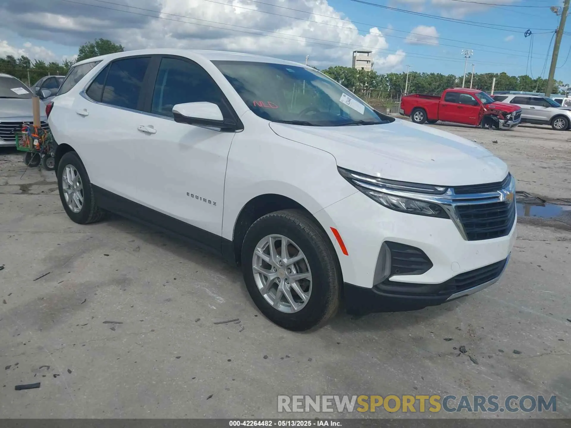 1 fotografías del automóvil dañado 3GNAXUEG7RL232423 CHEVROLET EQUINOX 2024