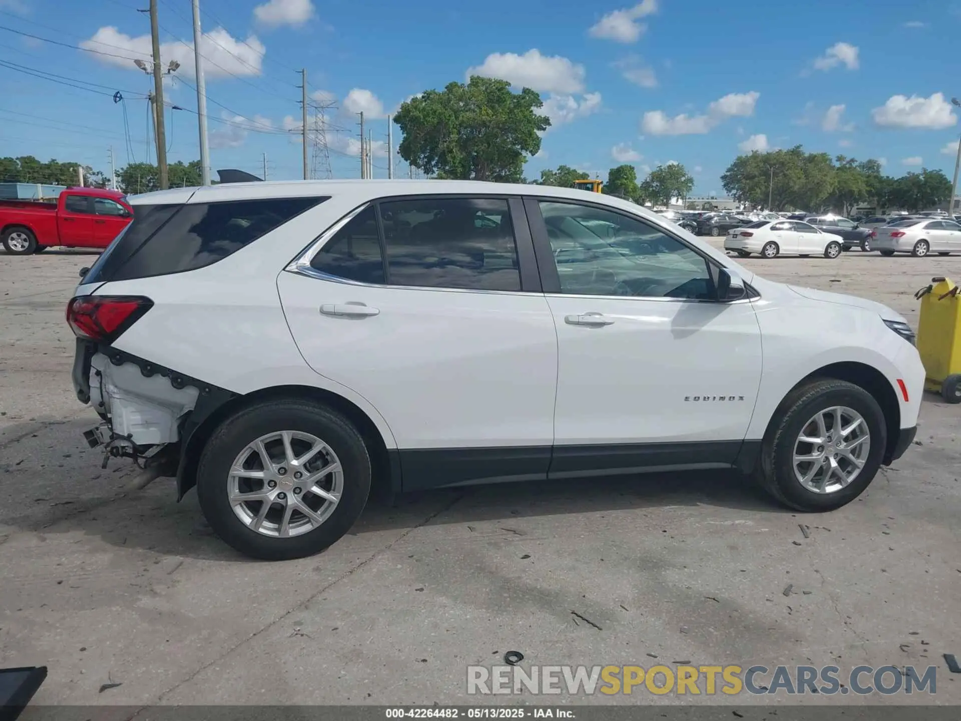 14 fotografías del automóvil dañado 3GNAXUEG7RL232423 CHEVROLET EQUINOX 2024
