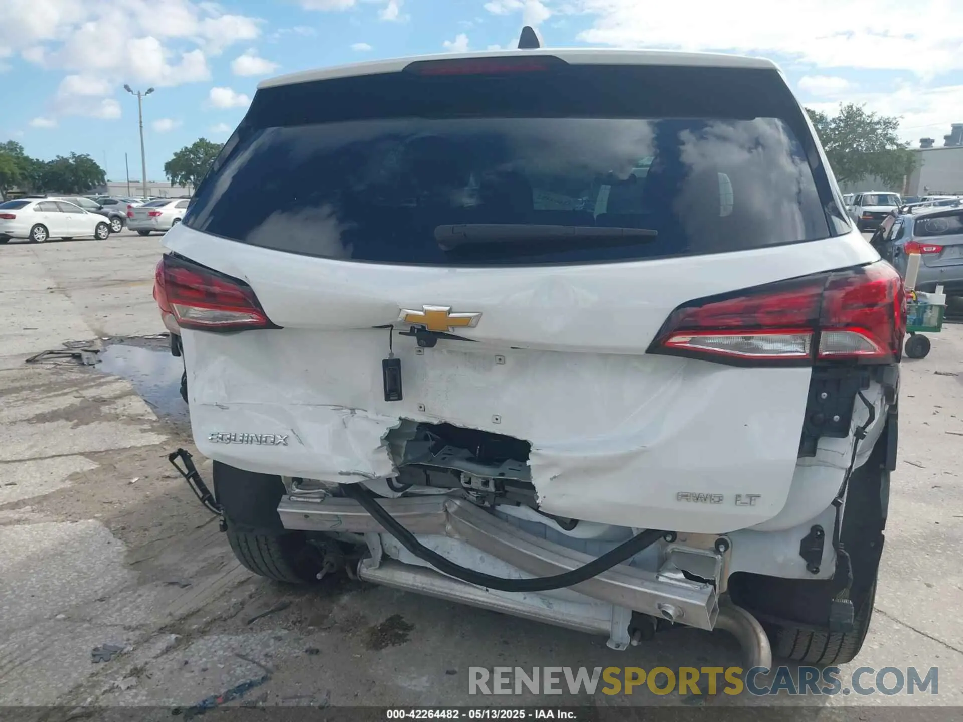 18 fotografías del automóvil dañado 3GNAXUEG7RL232423 CHEVROLET EQUINOX 2024