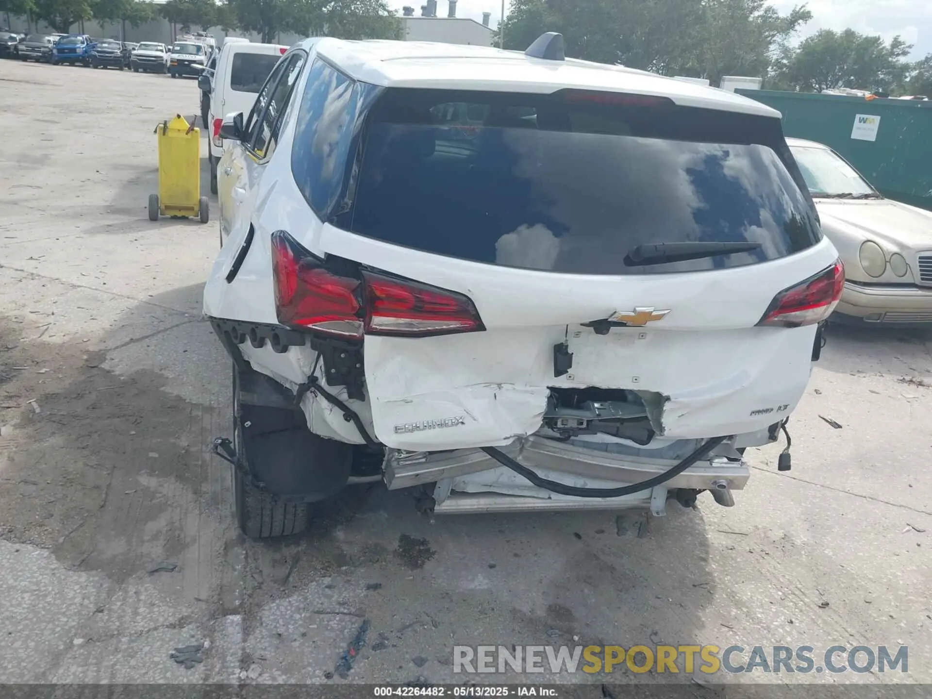 6 fotografías del automóvil dañado 3GNAXUEG7RL232423 CHEVROLET EQUINOX 2024