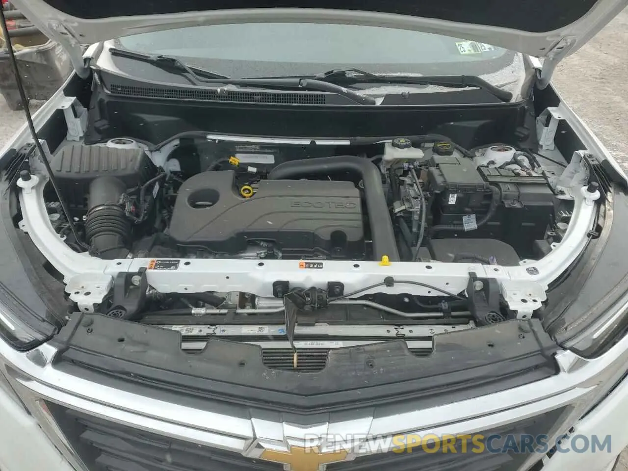 12 fotografías del automóvil dañado 3GNAXUEG7RL238903 CHEVROLET EQUINOX 2024