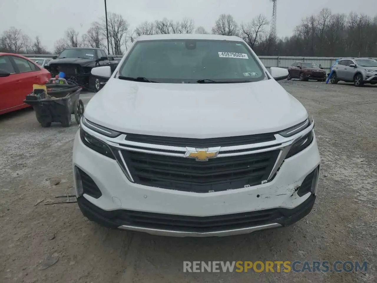 5 fotografías del automóvil dañado 3GNAXUEG7RL238903 CHEVROLET EQUINOX 2024