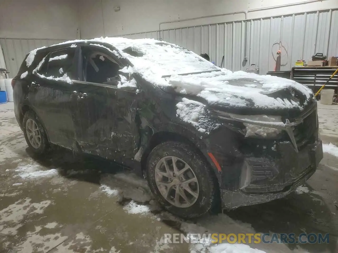 4 fotografías del automóvil dañado 3GNAXUEG7RL345062 CHEVROLET EQUINOX 2024