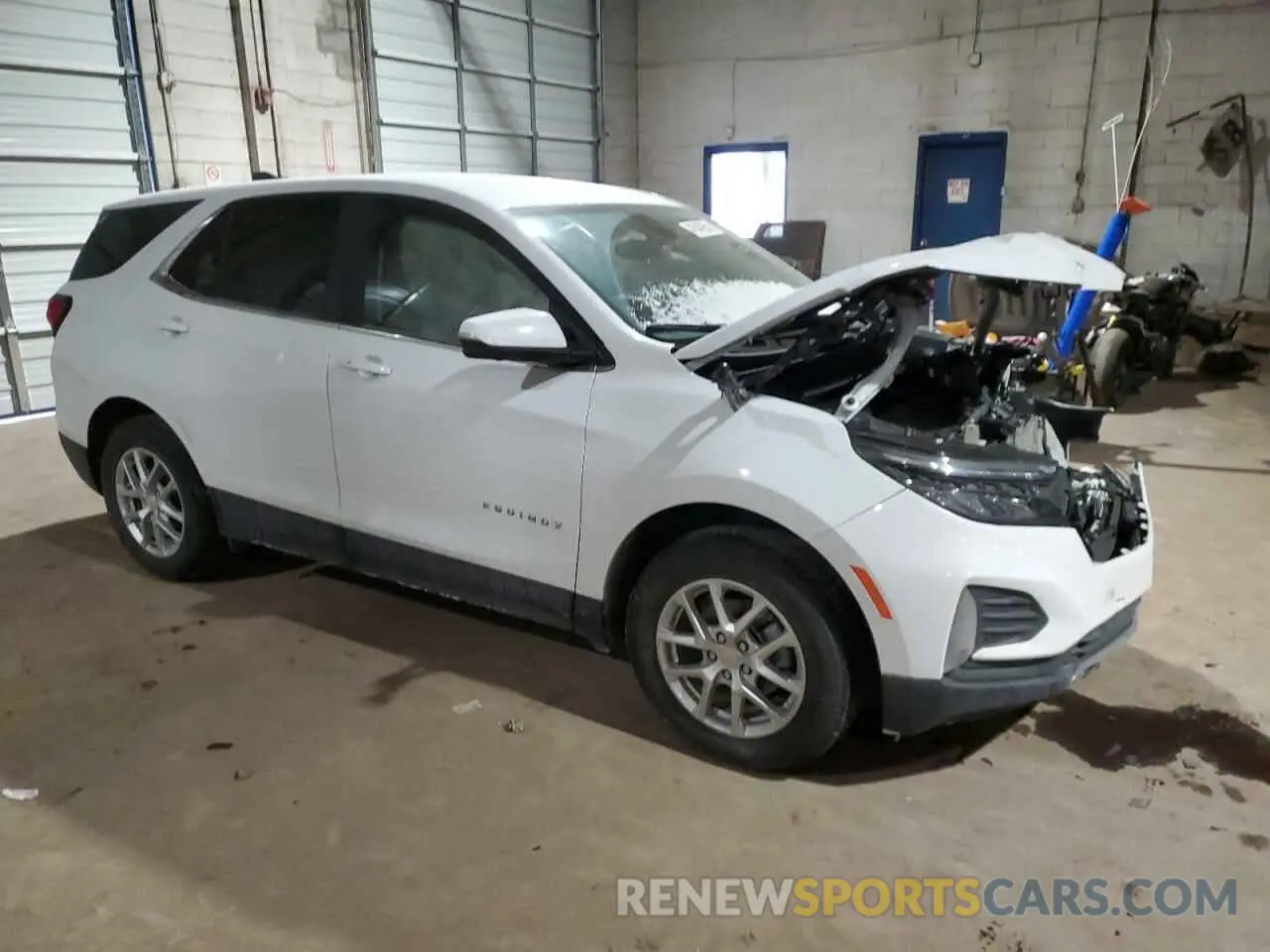4 fotografías del automóvil dañado 3GNAXUEG7RS165165 CHEVROLET EQUINOX 2024