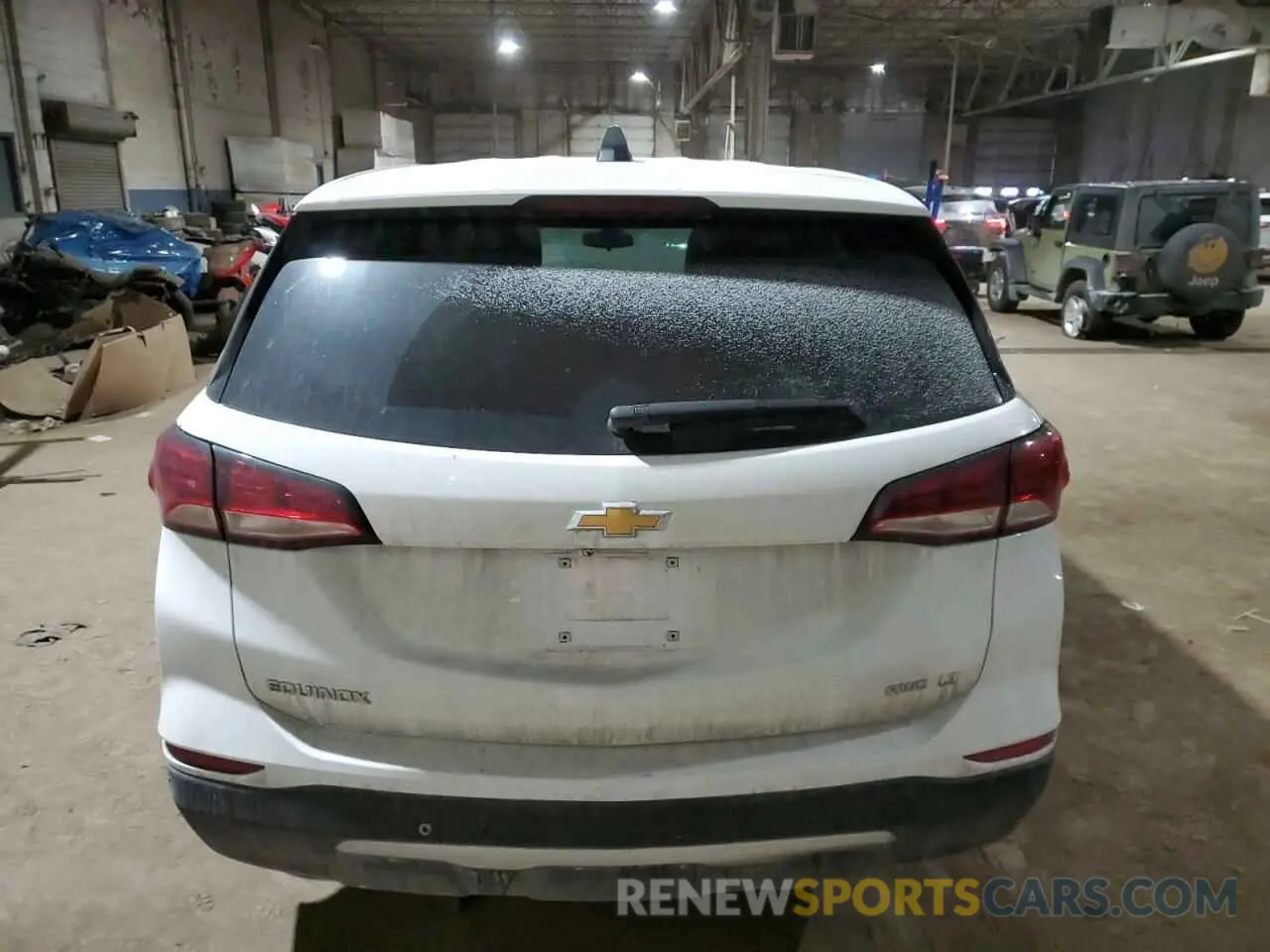 6 fotografías del automóvil dañado 3GNAXUEG7RS165165 CHEVROLET EQUINOX 2024