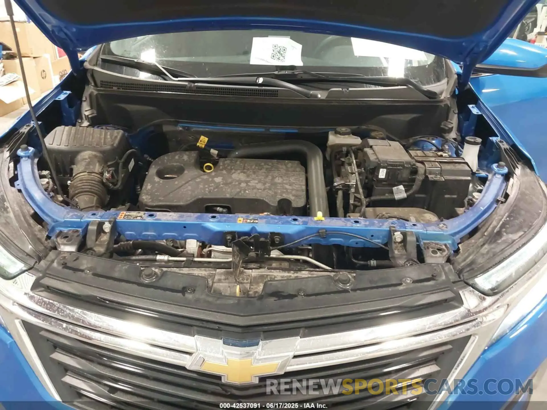 10 fotografías del automóvil dañado 3GNAXUEG7RS253570 CHEVROLET EQUINOX 2024