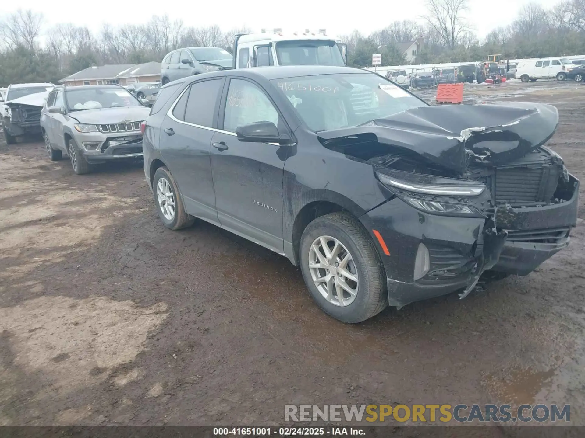 1 fotografías del automóvil dañado 3GNAXUEG8RL101890 CHEVROLET EQUINOX 2024