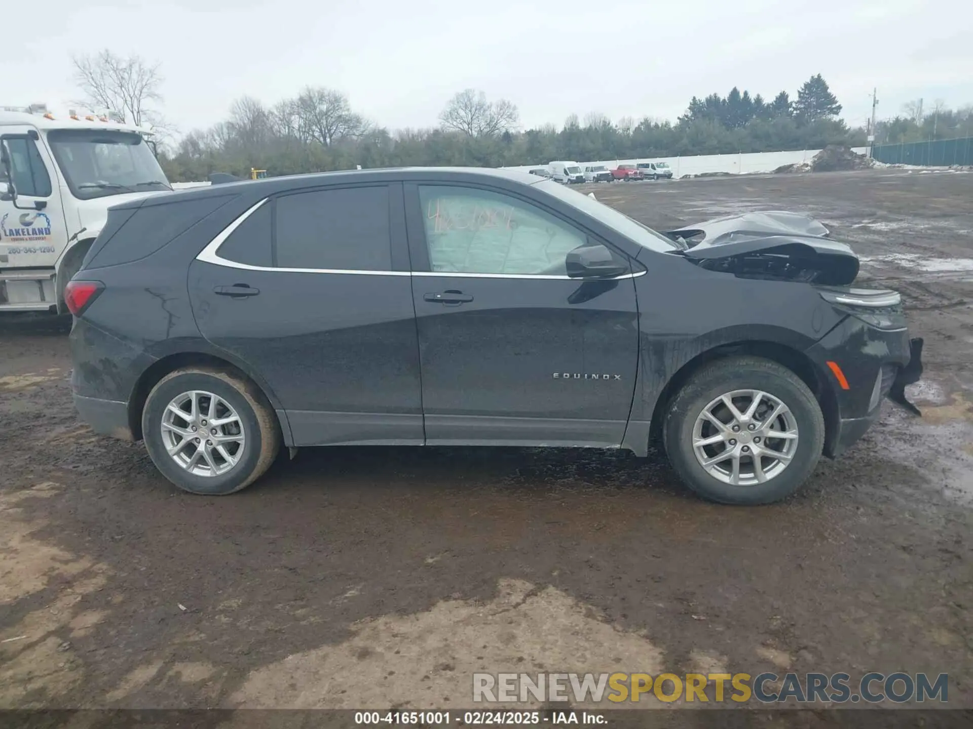 13 fotografías del automóvil dañado 3GNAXUEG8RL101890 CHEVROLET EQUINOX 2024