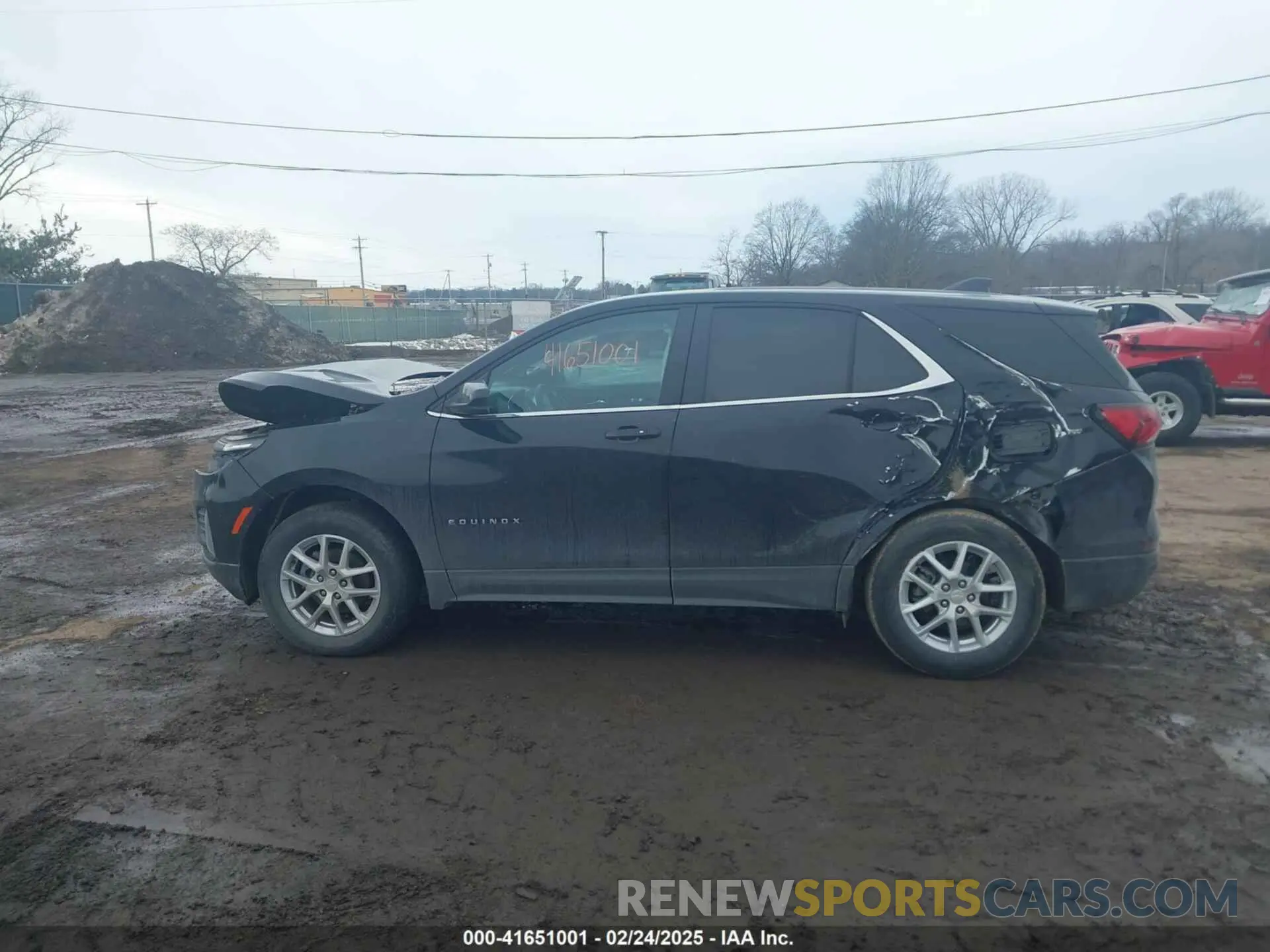 14 fotografías del automóvil dañado 3GNAXUEG8RL101890 CHEVROLET EQUINOX 2024