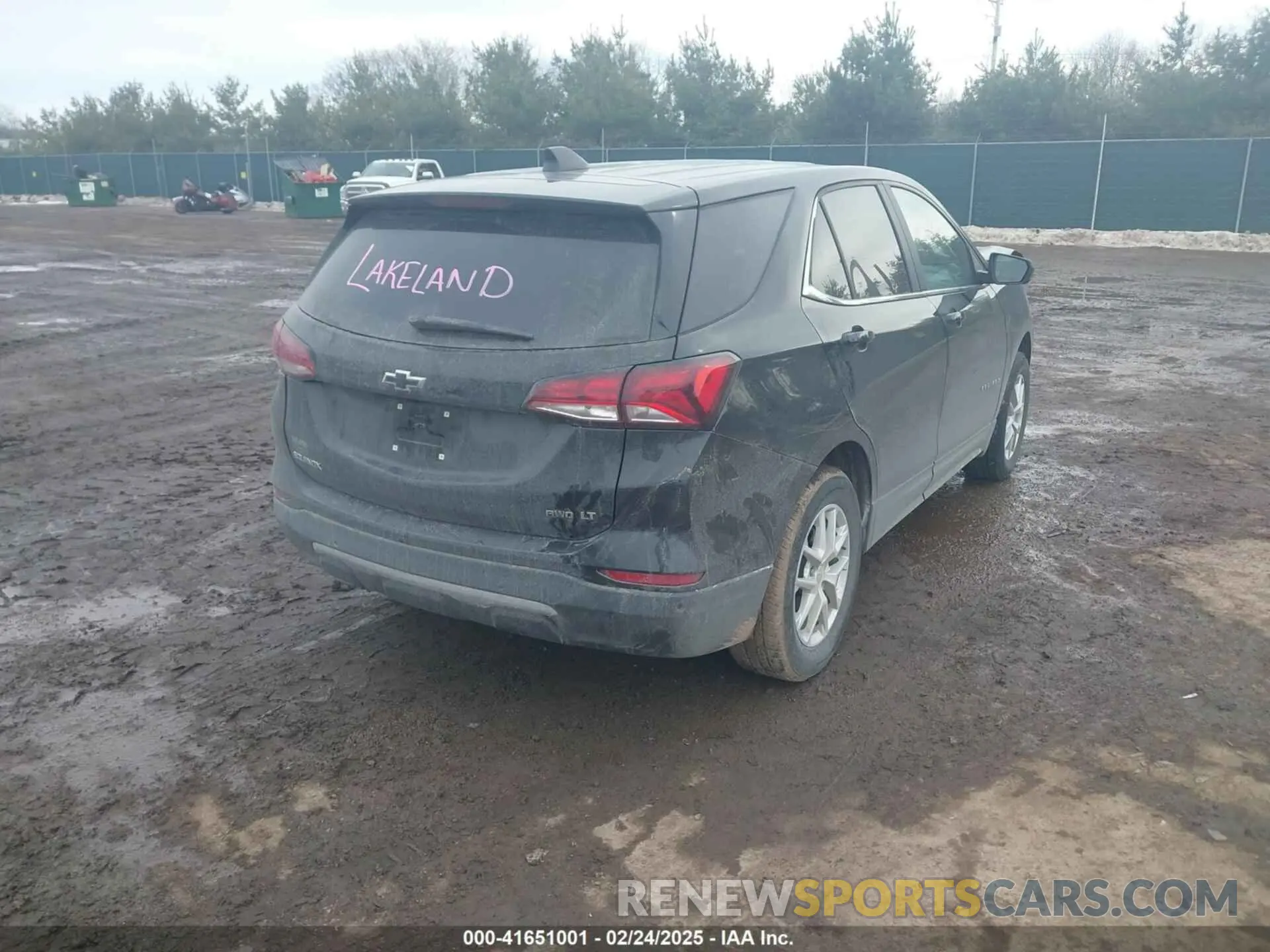 4 fotografías del automóvil dañado 3GNAXUEG8RL101890 CHEVROLET EQUINOX 2024