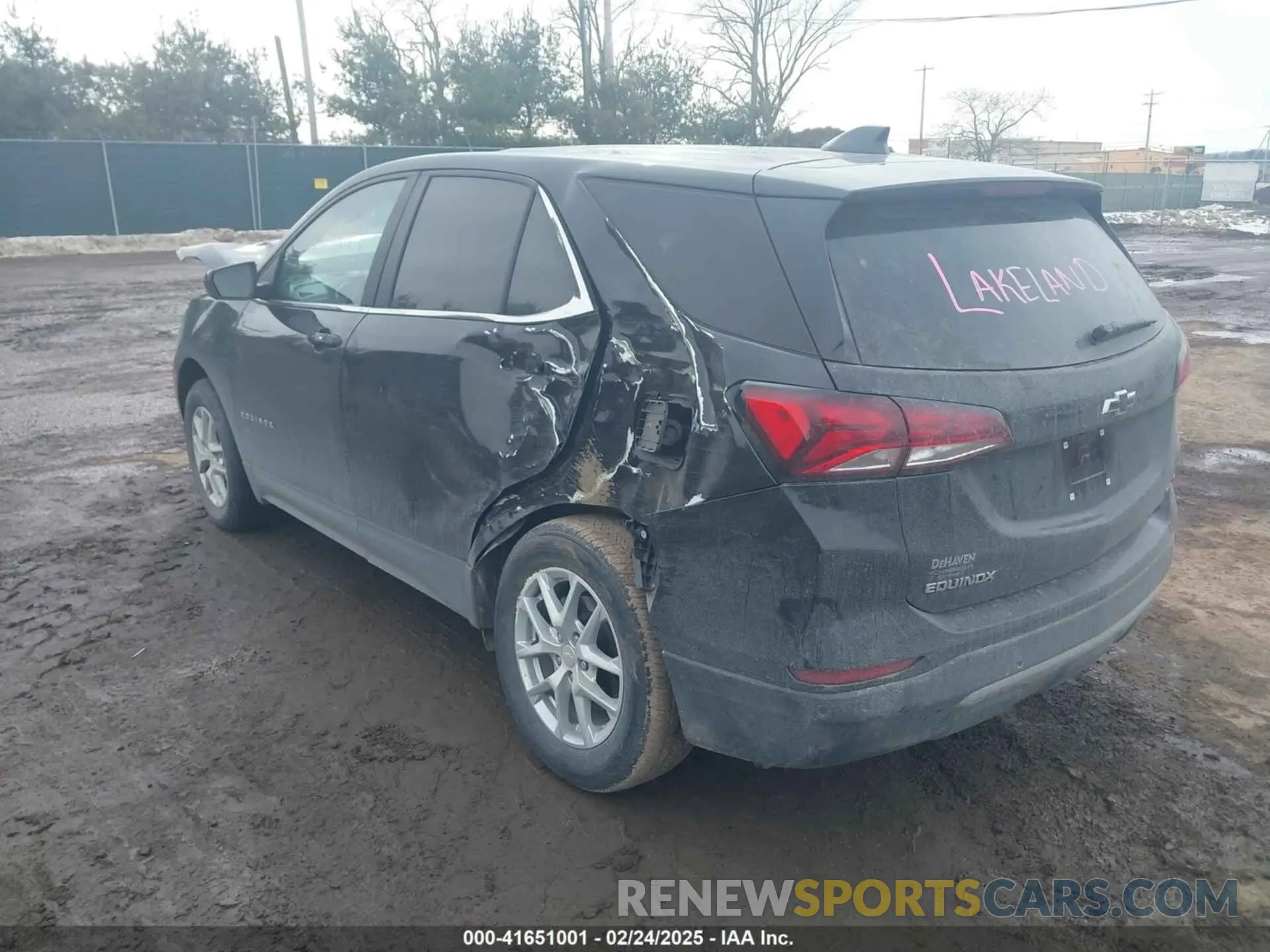 6 fotografías del automóvil dañado 3GNAXUEG8RL101890 CHEVROLET EQUINOX 2024