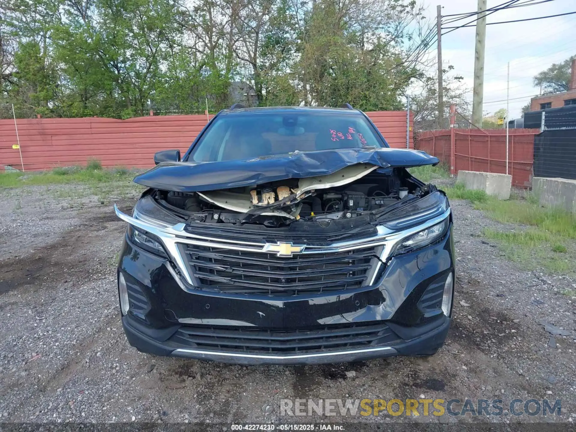 12 fotografías del automóvil dañado 3GNAXUEG8RL256052 CHEVROLET EQUINOX 2024