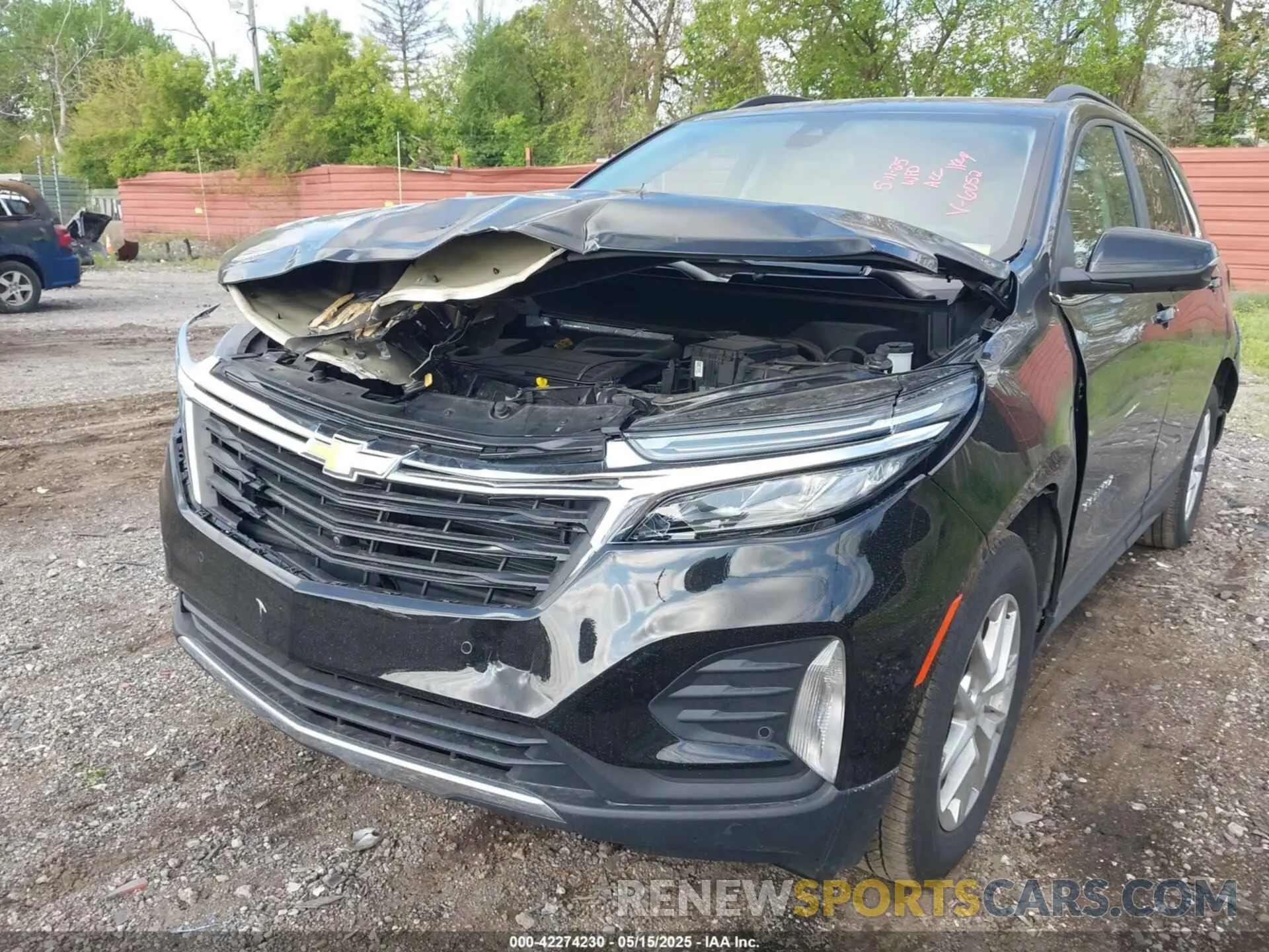 6 fotografías del automóvil dañado 3GNAXUEG8RL256052 CHEVROLET EQUINOX 2024