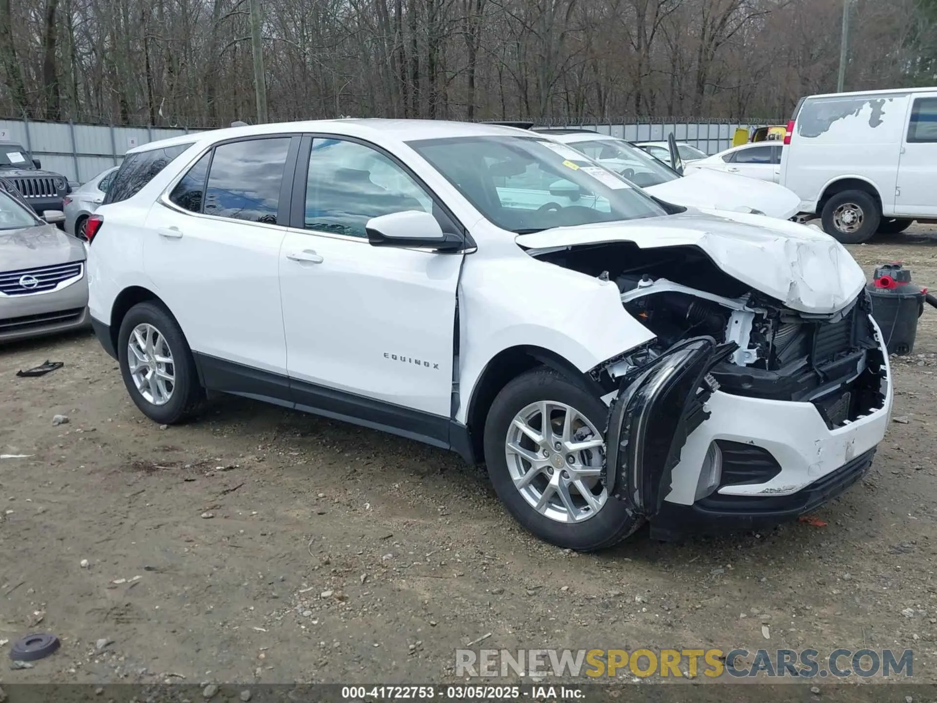 1 fotografías del automóvil dañado 3GNAXUEG8RL269013 CHEVROLET EQUINOX 2024