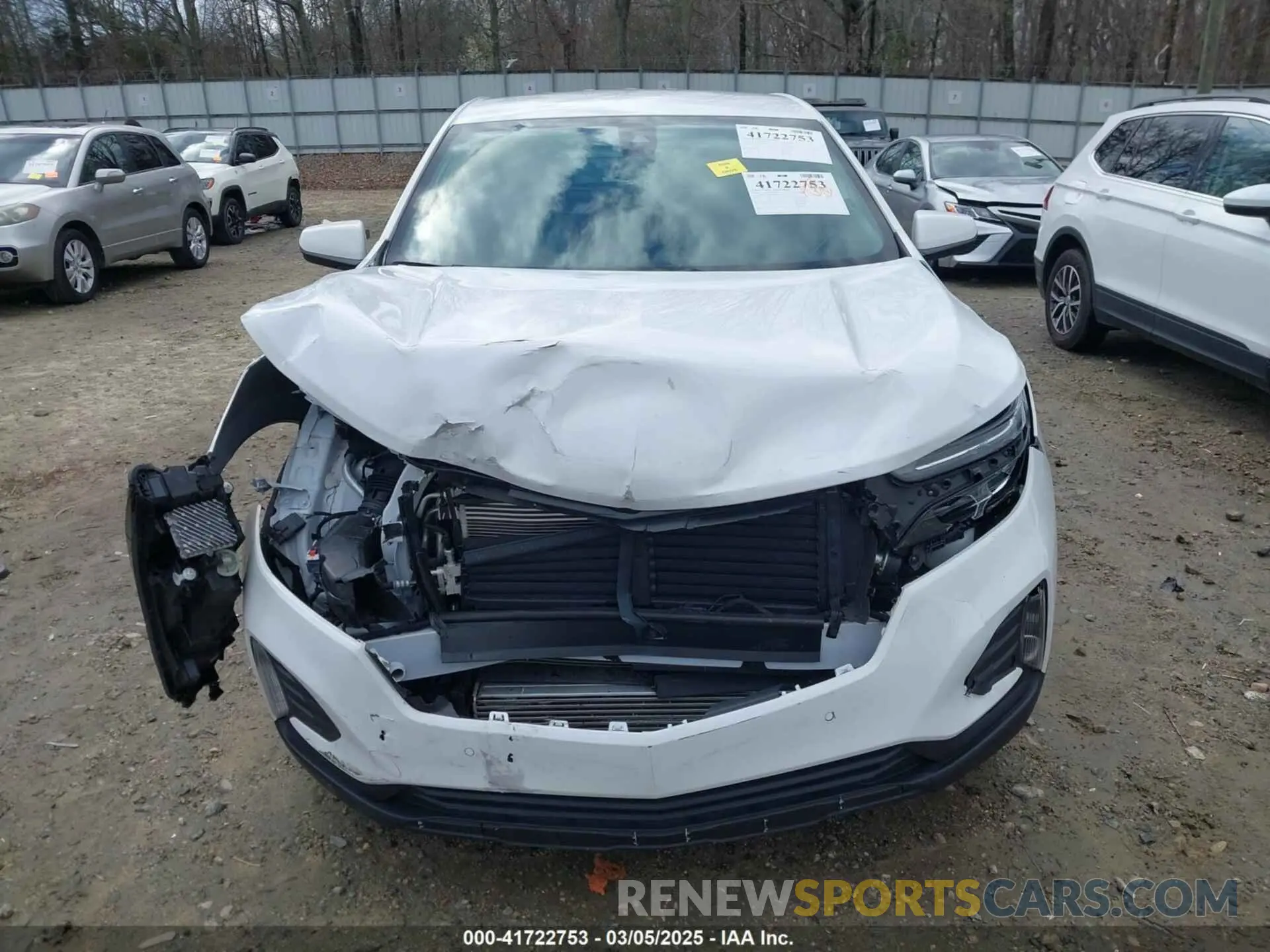 13 fotografías del automóvil dañado 3GNAXUEG8RL269013 CHEVROLET EQUINOX 2024