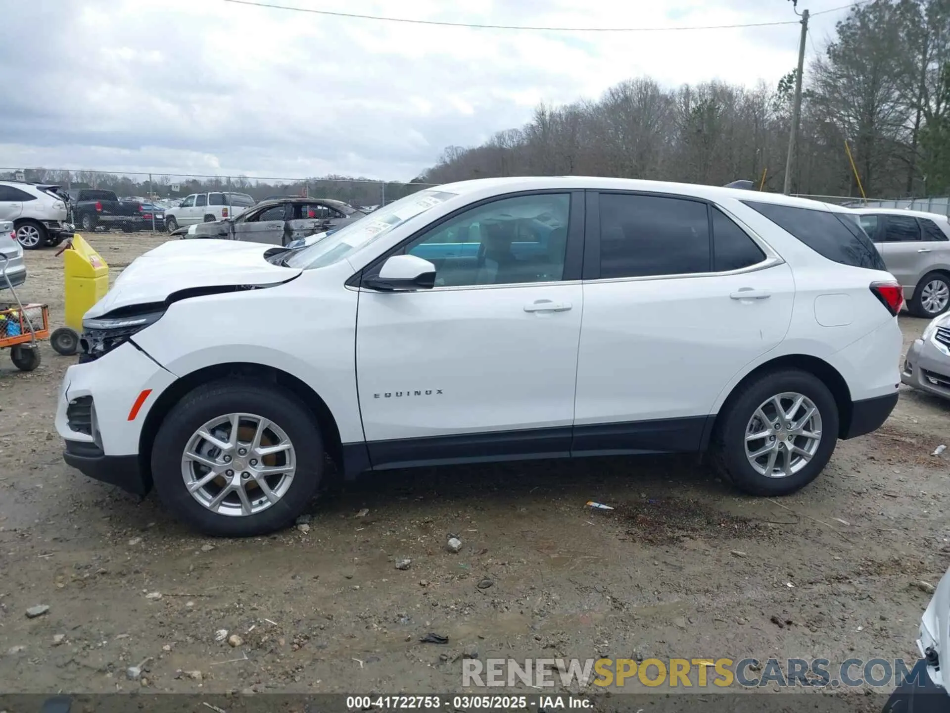 15 fotografías del automóvil dañado 3GNAXUEG8RL269013 CHEVROLET EQUINOX 2024