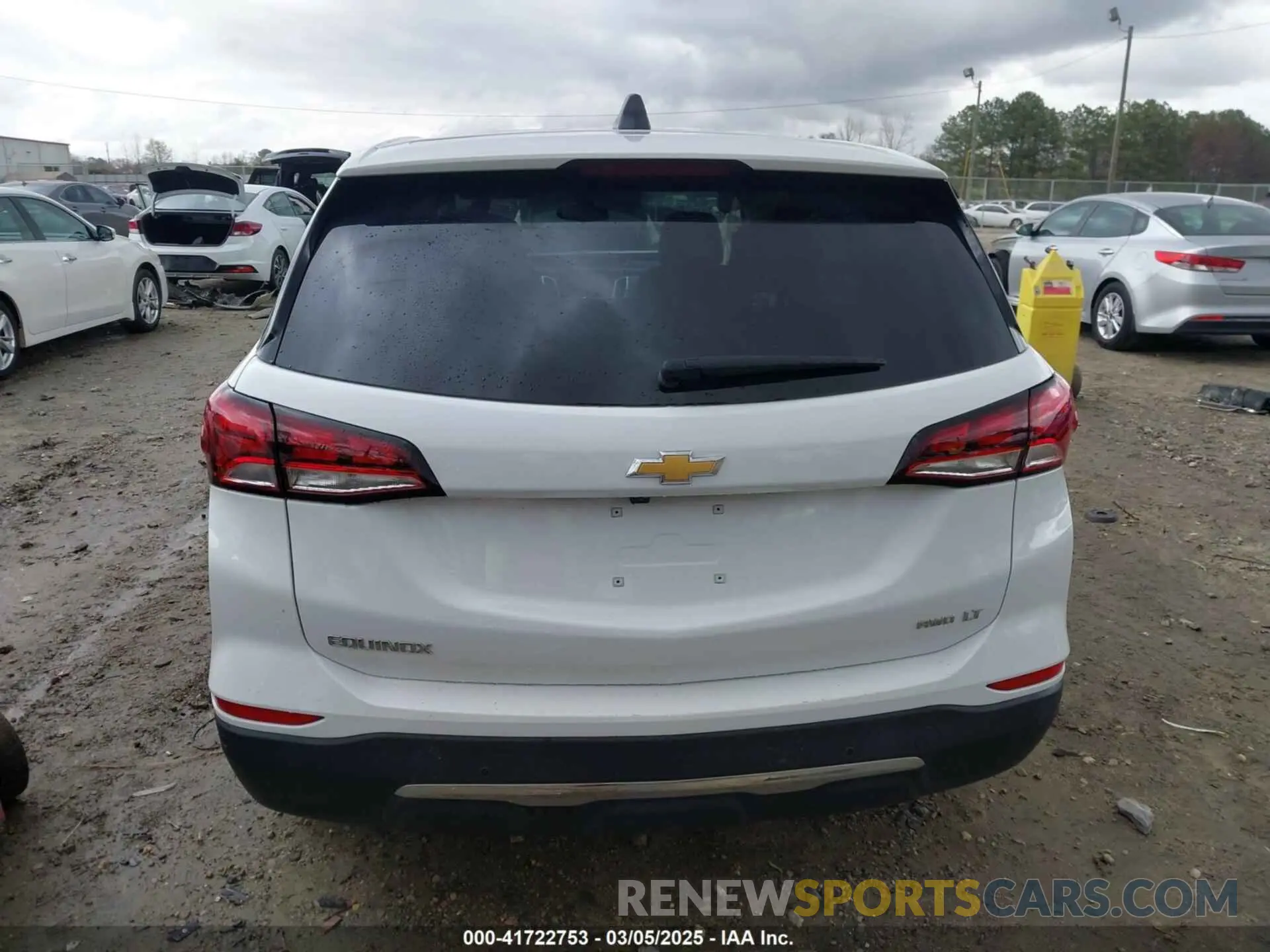 17 fotografías del automóvil dañado 3GNAXUEG8RL269013 CHEVROLET EQUINOX 2024