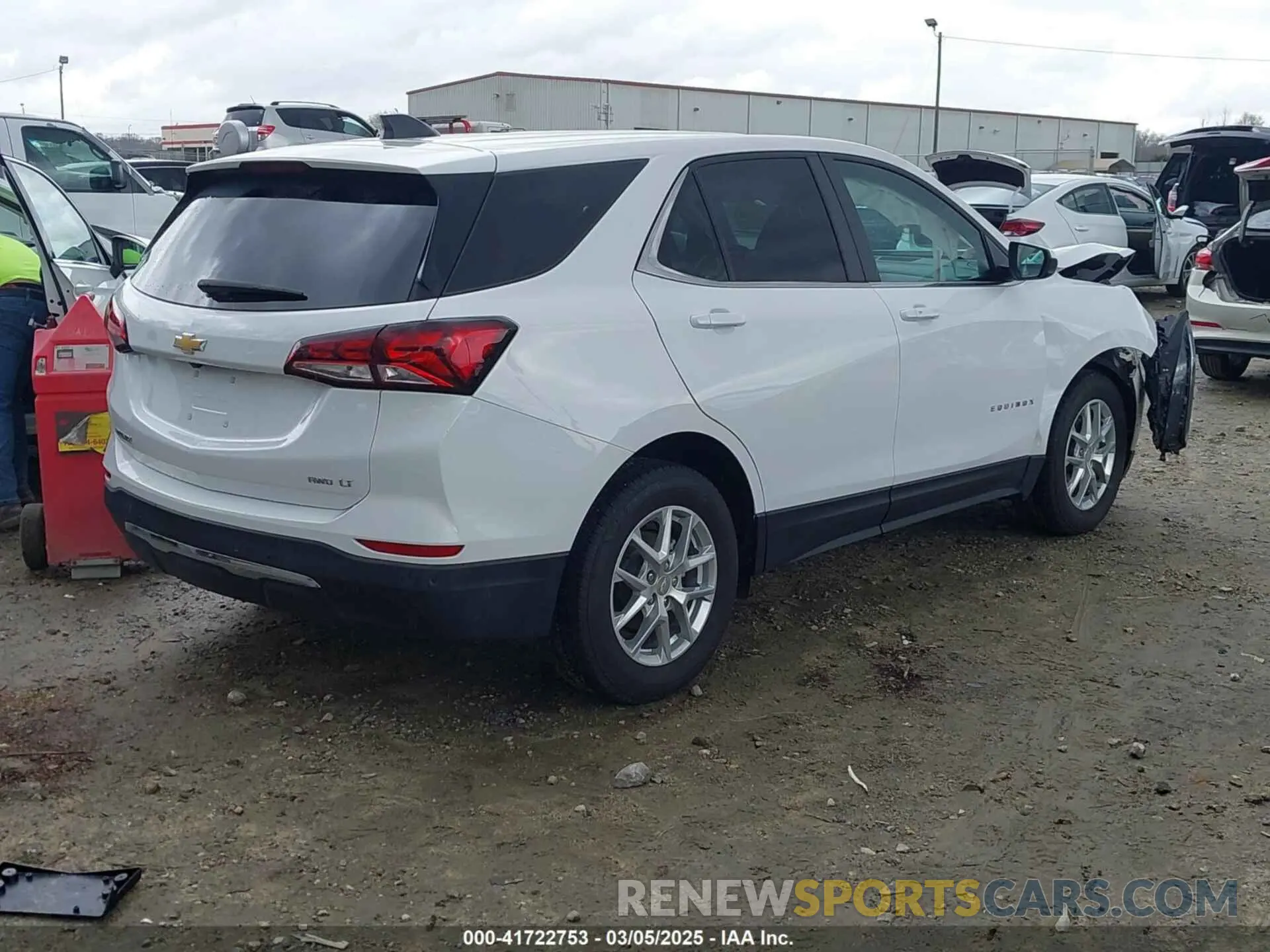 4 fotografías del automóvil dañado 3GNAXUEG8RL269013 CHEVROLET EQUINOX 2024