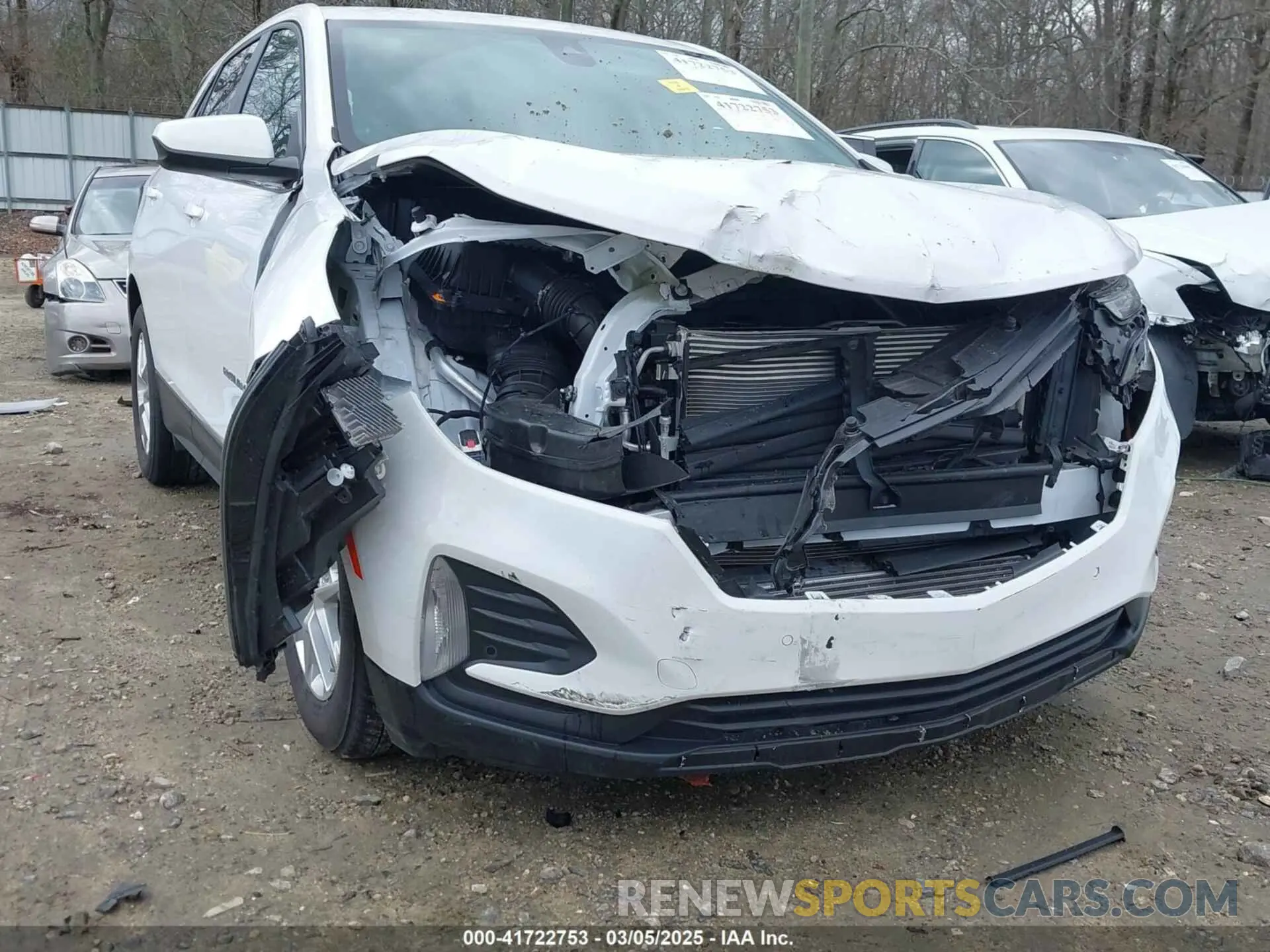 6 fotografías del automóvil dañado 3GNAXUEG8RL269013 CHEVROLET EQUINOX 2024