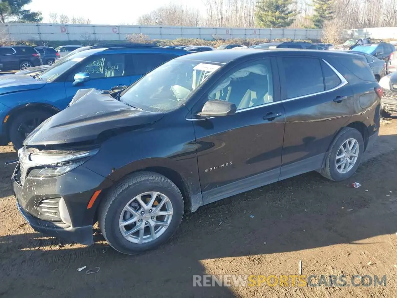 1 fotografías del automóvil dañado 3GNAXUEG8RL295935 CHEVROLET EQUINOX 2024