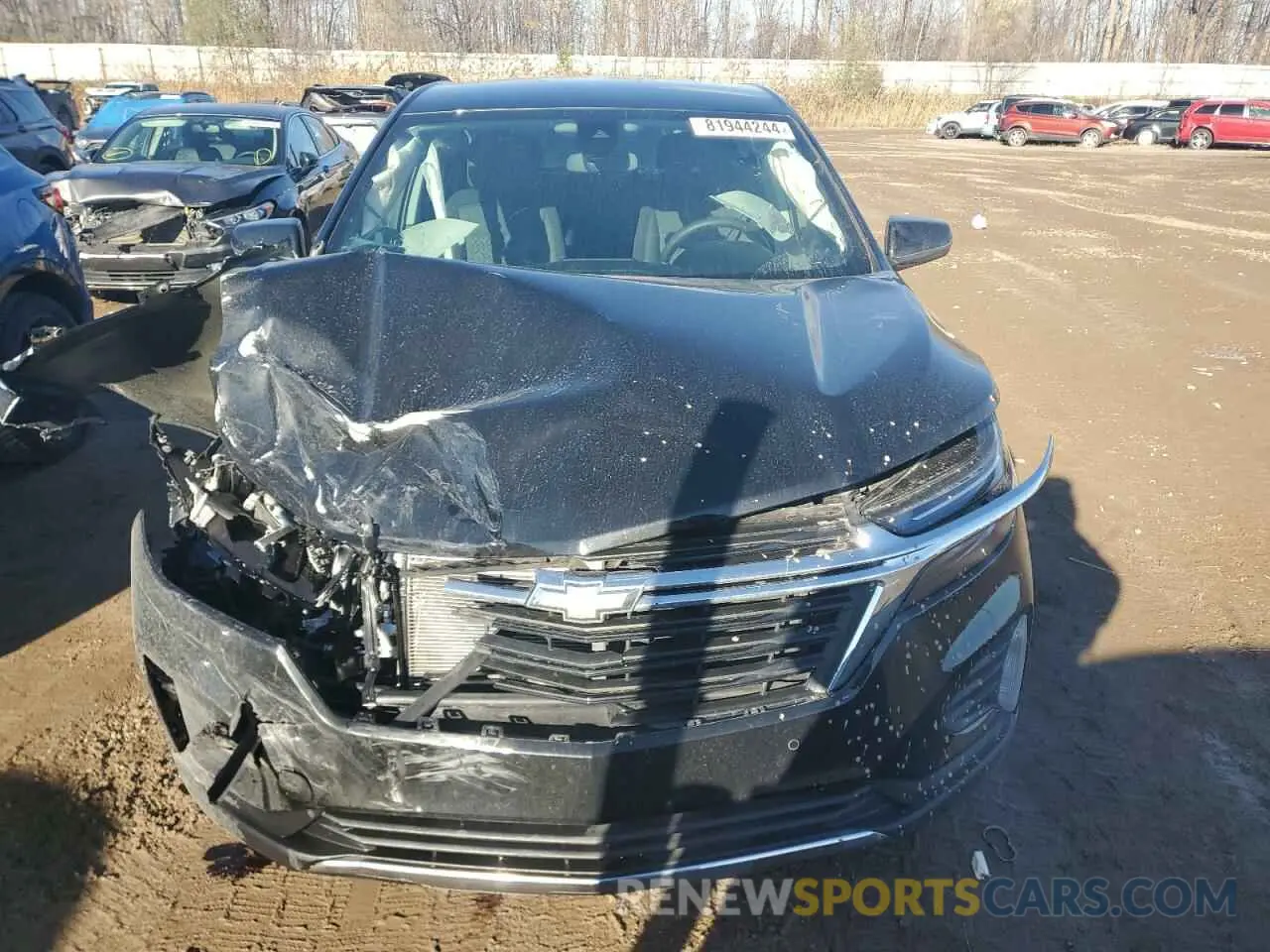 5 fotografías del automóvil dañado 3GNAXUEG8RL295935 CHEVROLET EQUINOX 2024