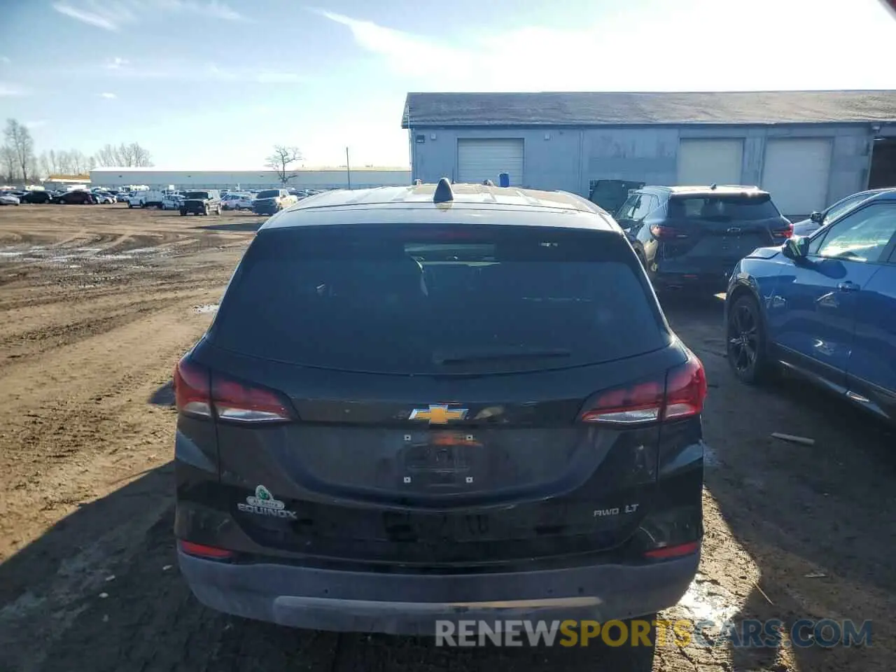 6 fotografías del automóvil dañado 3GNAXUEG8RL295935 CHEVROLET EQUINOX 2024